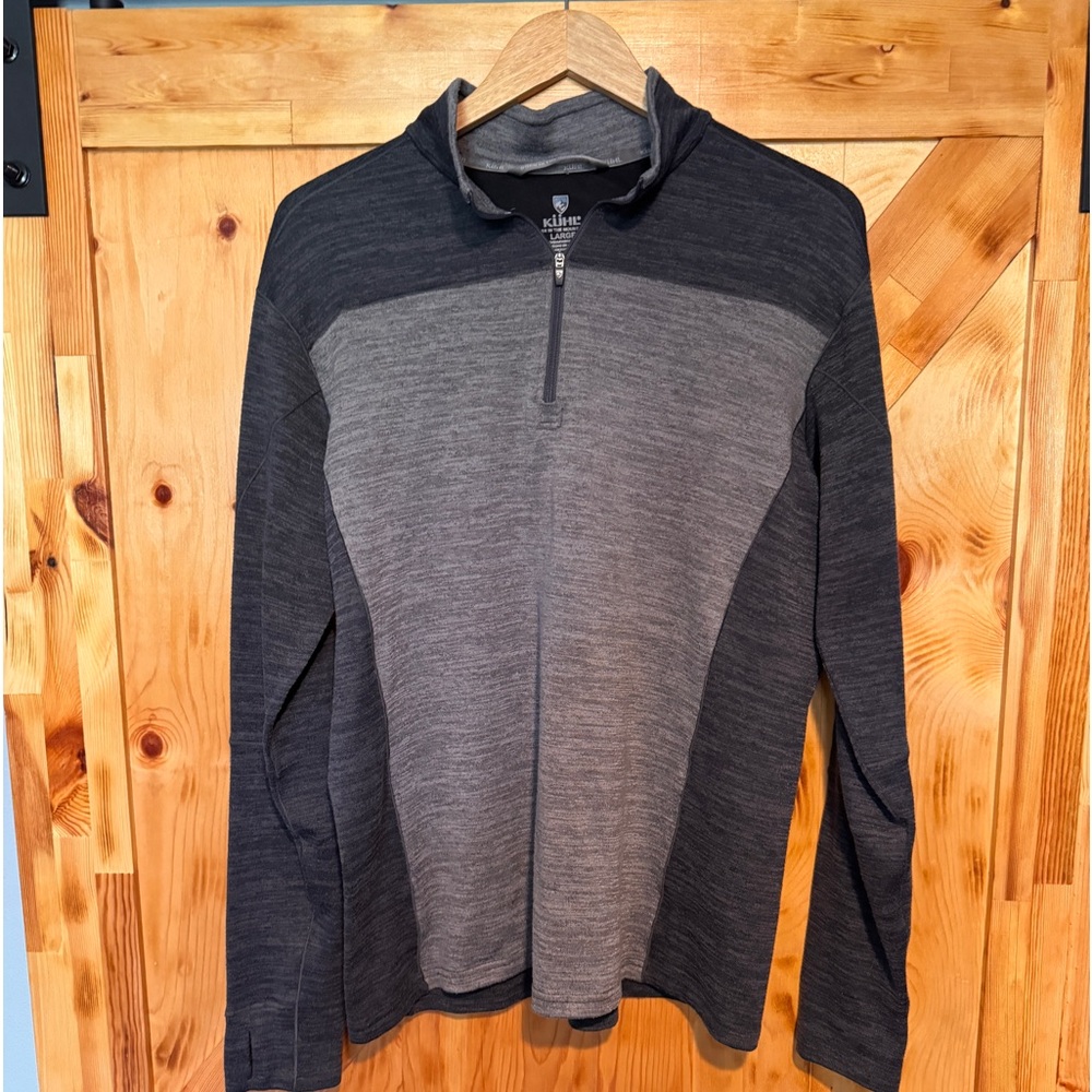 Men’s Kuhl Quarter Zip Gray